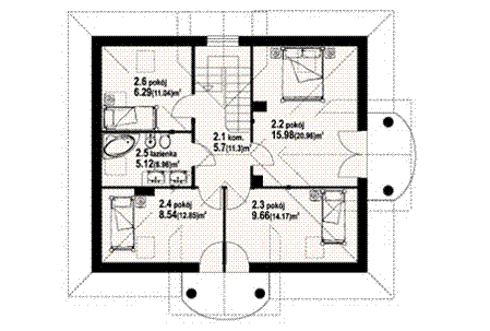 Poddasze projektu Tarnów