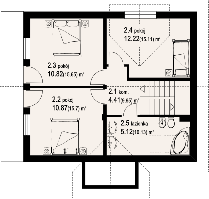 Poddasze projektu leszczyny