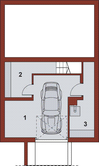 Piwnica projektu LASOWISKO MODERN