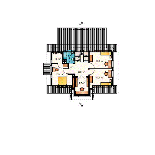 Poddasze projektu Gawrosz