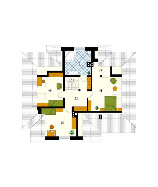 Poddasze projektu Wiking 2