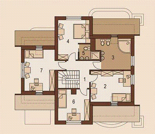 Poddasze projektu Heros I