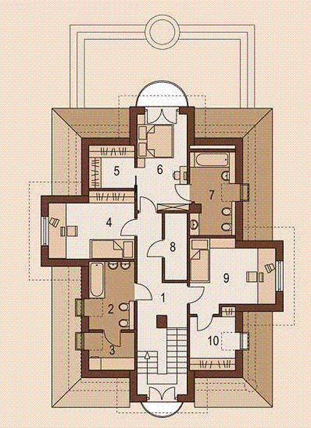 Poddasze projektu Itaka I