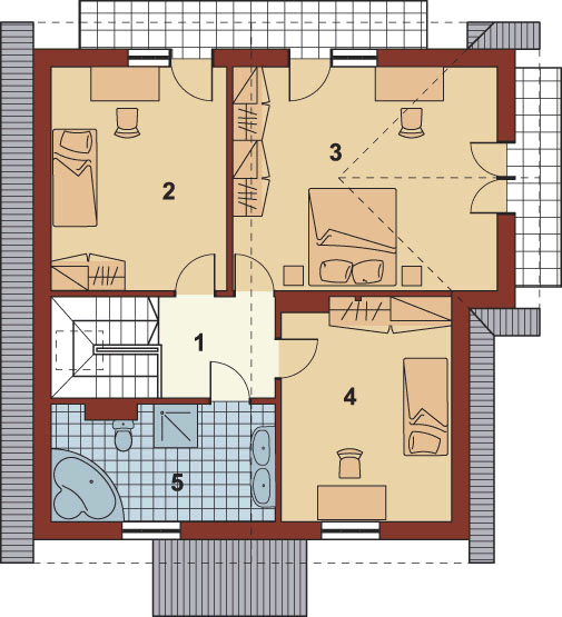 Poddasze projektu TEKA-36