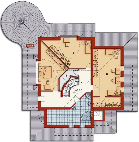 Poddasze projektu KAZIMIERZ