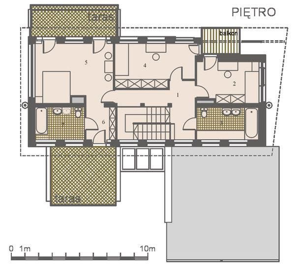 Piętro 1 projektu CARINA