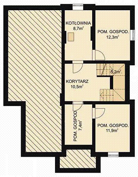 Piwnica projektu APS 017