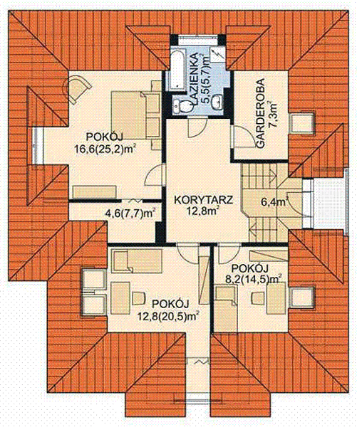Poddasze projektu APS 017