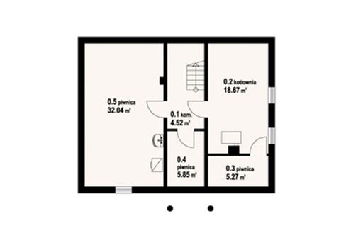 Piwnica projektu DUPLIKAT Jaworze P