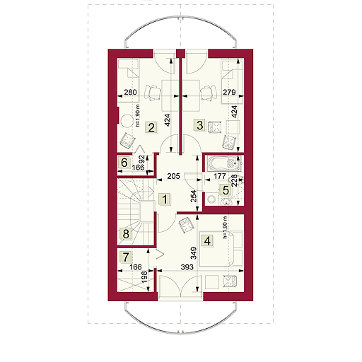 Poddasze projektu Lugano