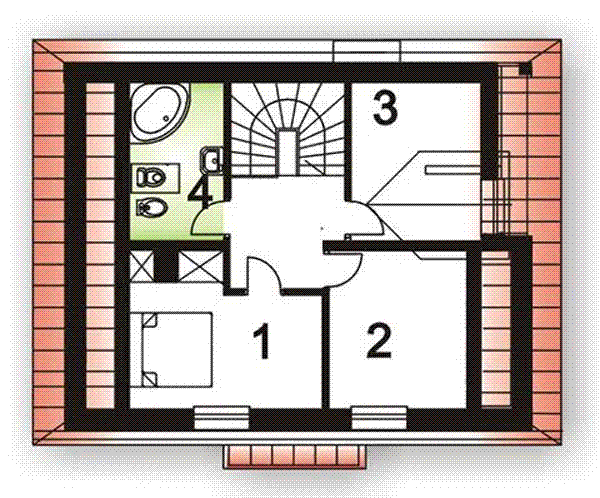 Poddasze projektu BR-011
