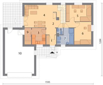 Parter projektu WM 04 Kowalik etap II z murem pruskim