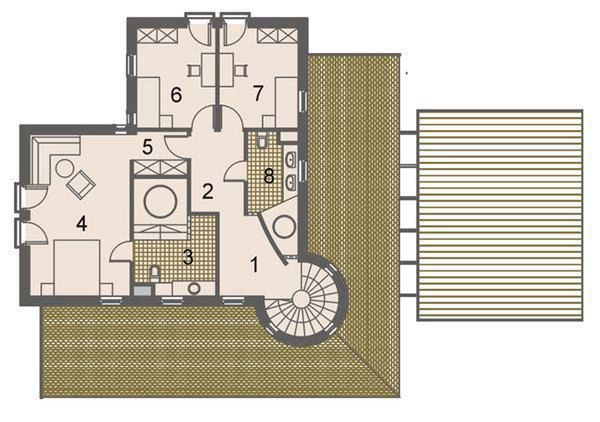 Piętro 1 projektu PIAST