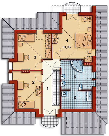 Poddasze projektu MANUELA