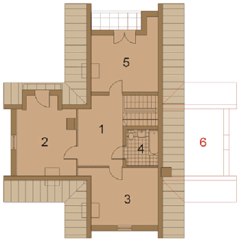 Poddasze projektu AGATKA 1