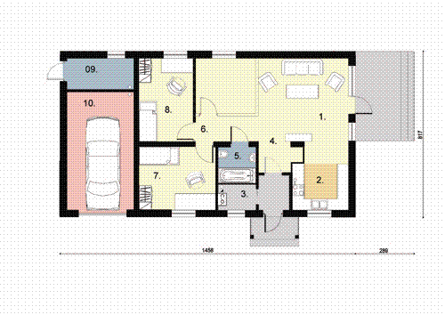 Parter projektu D85 Jarosław mur