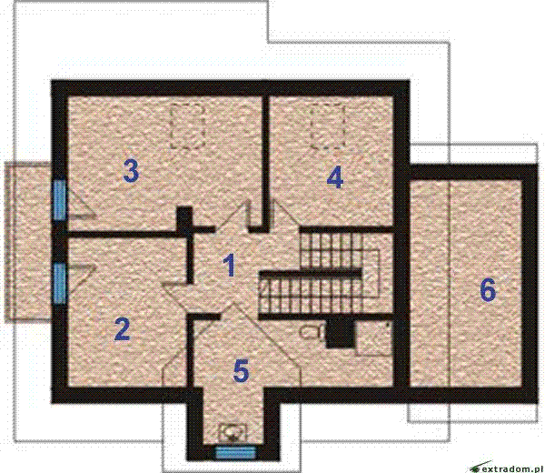 Poddasze projektu 78 Star