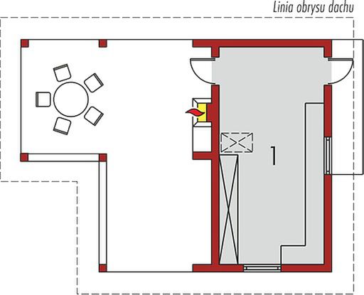 Parter projektu Budynek gospodarczy G25 w. I