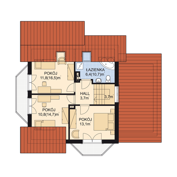 Poddasze projektu APS 199