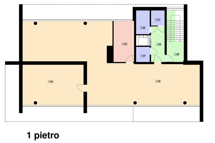Piętro 1 projektu PS-BR-330-20
