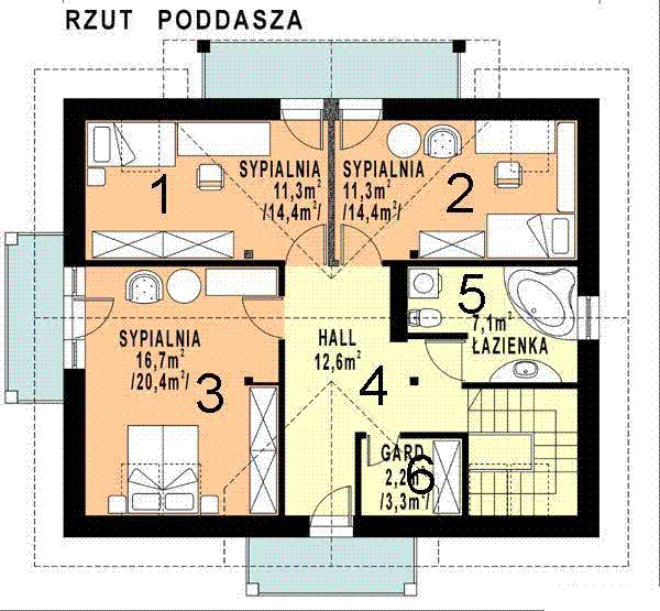 Poddasze projektu BM-83
