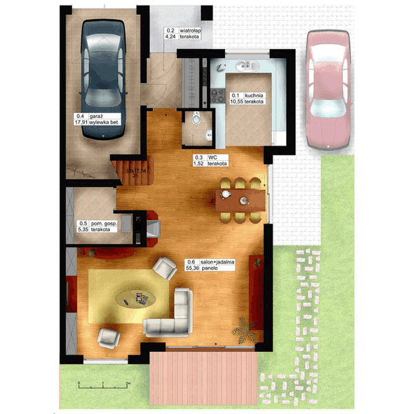 Parter projektu DOM NOWOCZESNY (duplikat)
