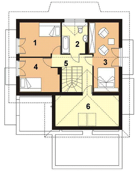 Poddasze projektu B 26