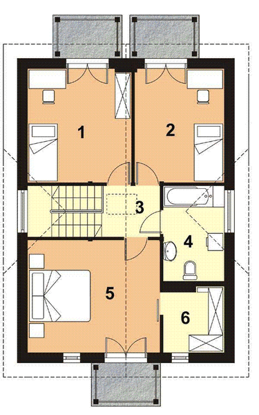 Poddasze projektu BM 13