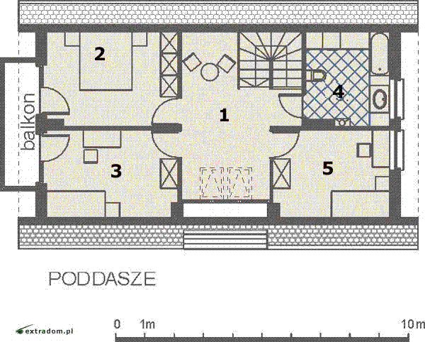 Poddasze projektu ALFA