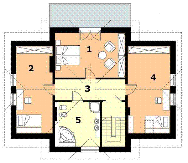 Poddasze projektu BM 41