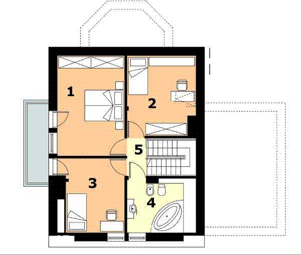 Poddasze projektu BM 33