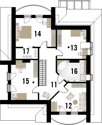 Poddasze projektu Apeniny