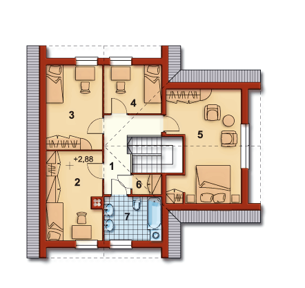 Poddasze projektu W 02