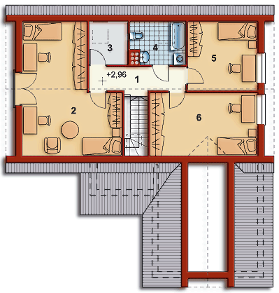 Poddasze projektu W 06