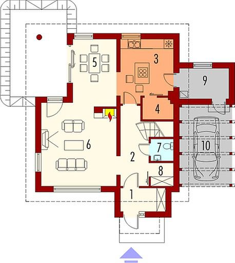 Parter projektu Erna (z wiatą) (duplikat)