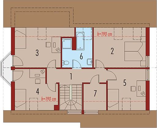 Poddasze projektu Demi B G1