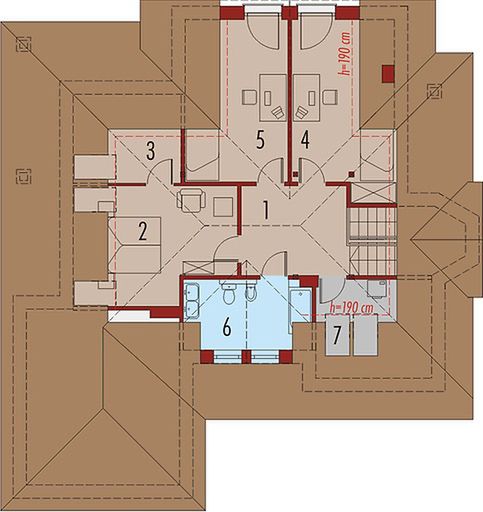 Poddasze projektu Sofia