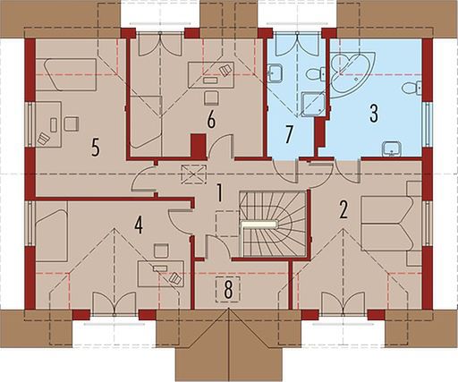 Poddasze projektu Tala