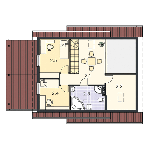 Poddasze projektu Bangkok (LMP25)
