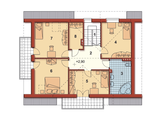 Poddasze projektu Victoria