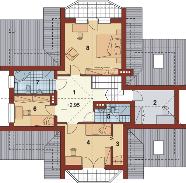 Poddasze projektu APS 115