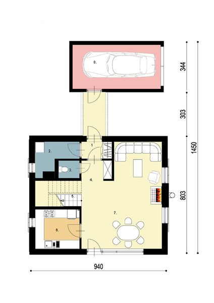 Parter projektu D73 - Pasywny