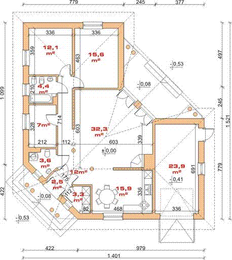 Parter projektu Dom przy Rezedowej
