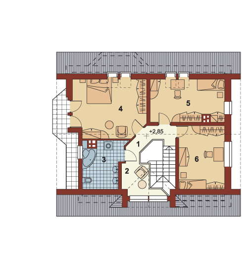 Poddasze projektu FILONEK