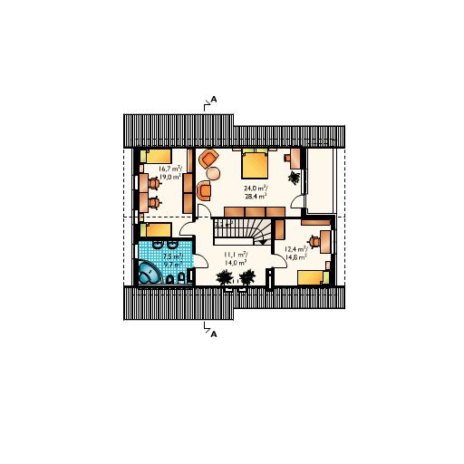 Poddasze projektu Błażej