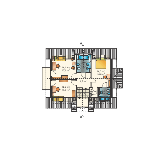 Poddasze projektu Klemens