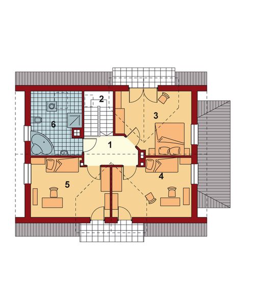 Poddasze projektu APS 230