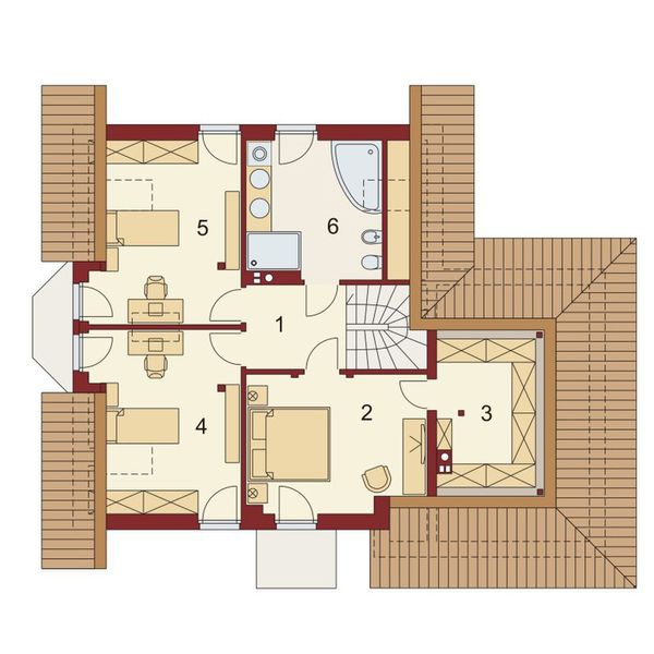 Poddasze projektu Hestia