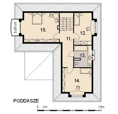 Poddasze projektu KONESER