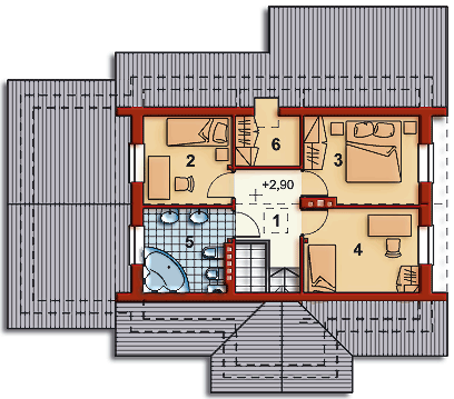Poddasze projektu LONIGO